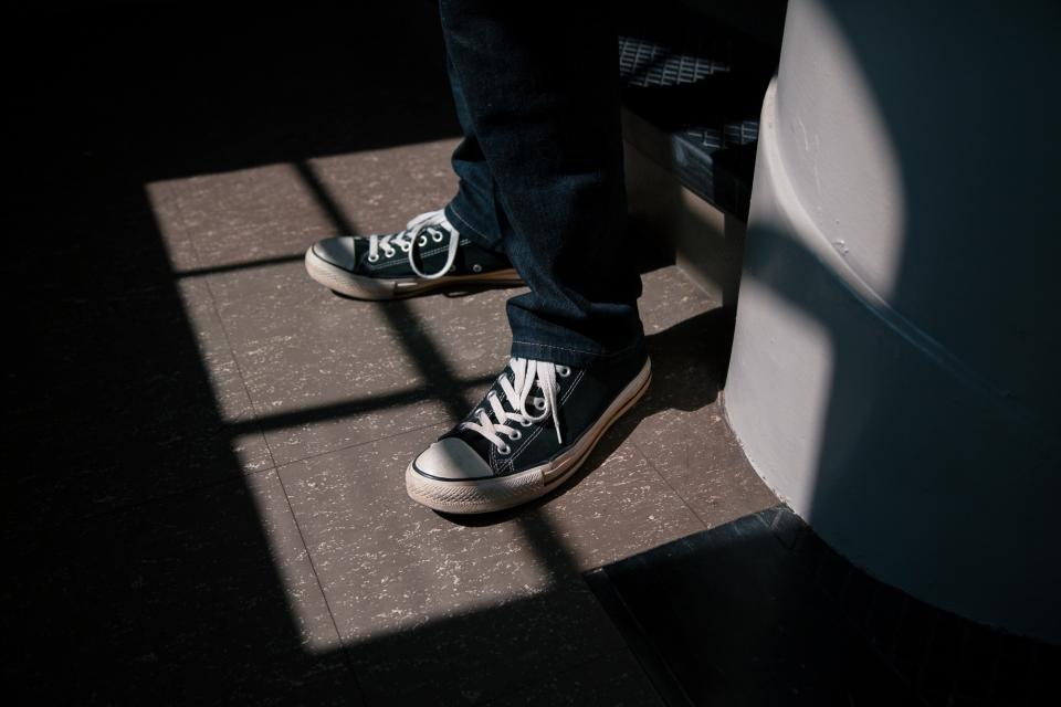 sunlight sneakers shoes shadows pants jeans converse 