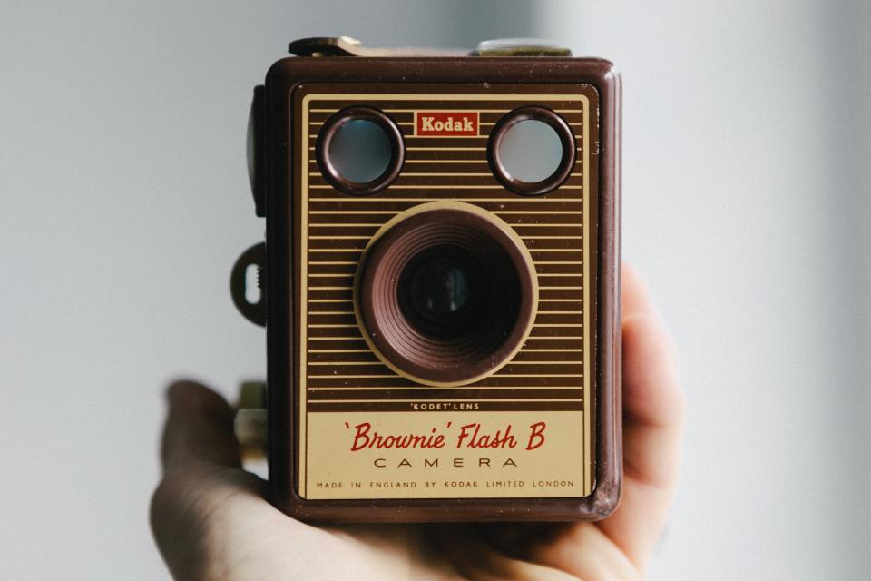 kodak film camera brownie box 