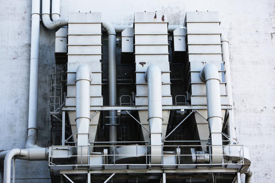 vents ventilation silos pipes industrial 