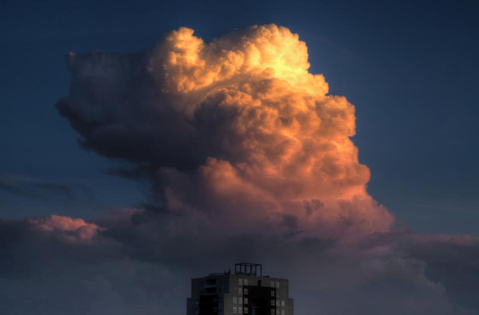 tower sky condo cloud 