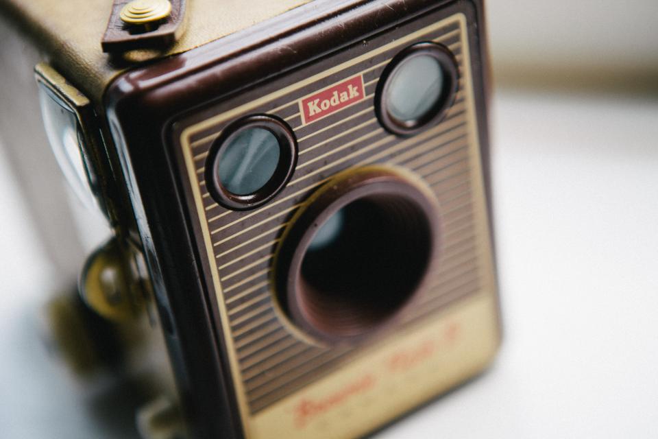 kodak film camera brownie box 