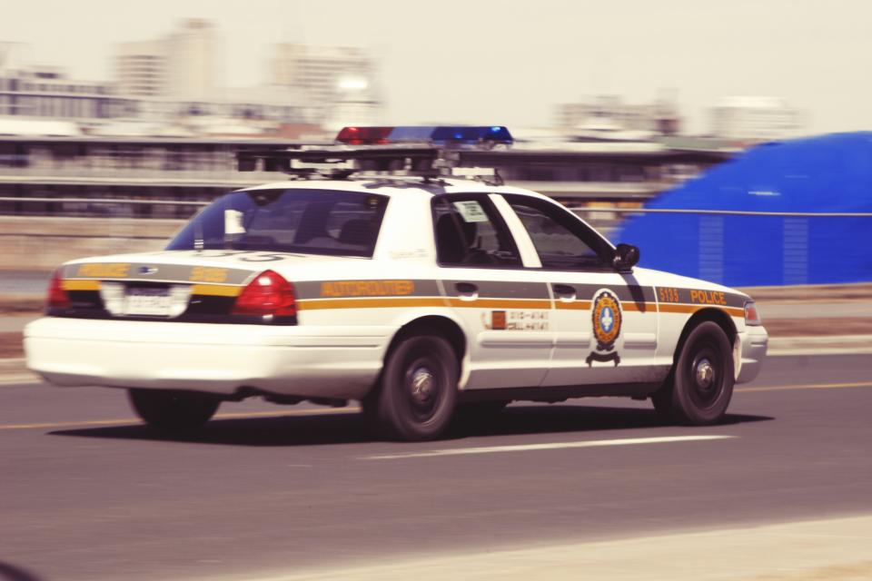 speeding sirens road policecar lights driving crime cop 