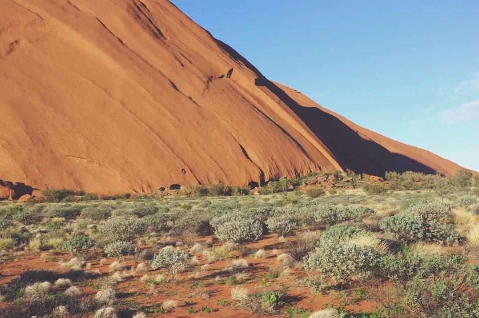 desert, sand, blue, sky, sunny, hot, heat