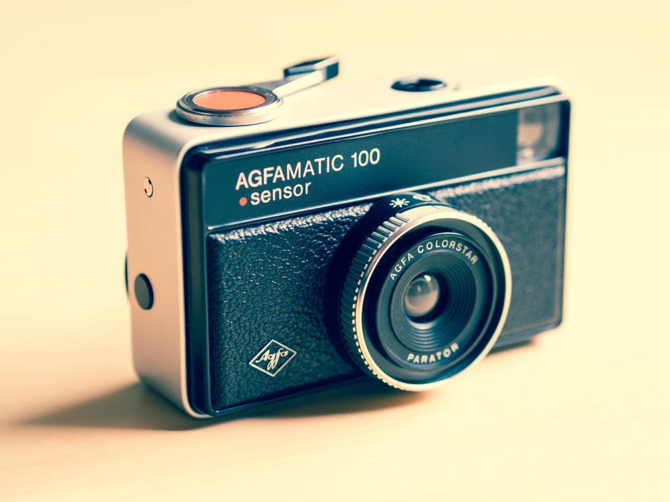 vintage photography lens camera afgamatic 