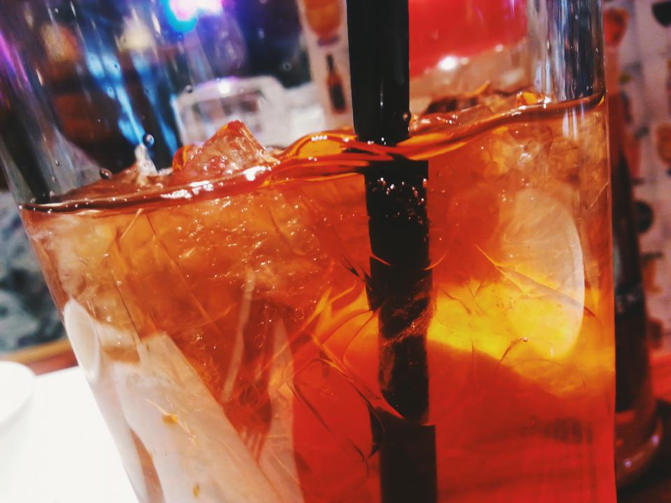 drink, straw