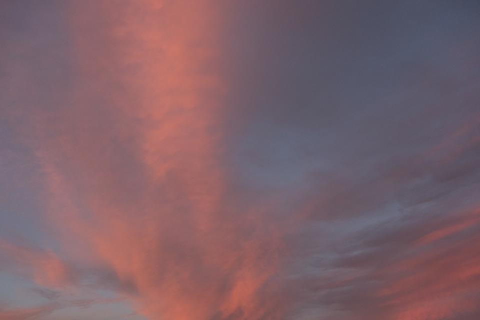 sky, sunset, dusk, clouds