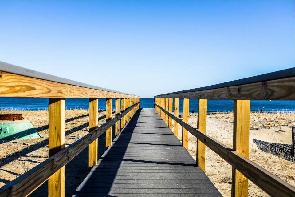 wood walkway sea sand path ocean Bridge beach 