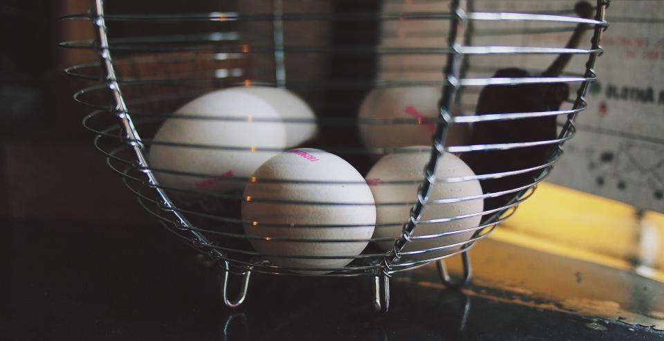 food eggs basket 