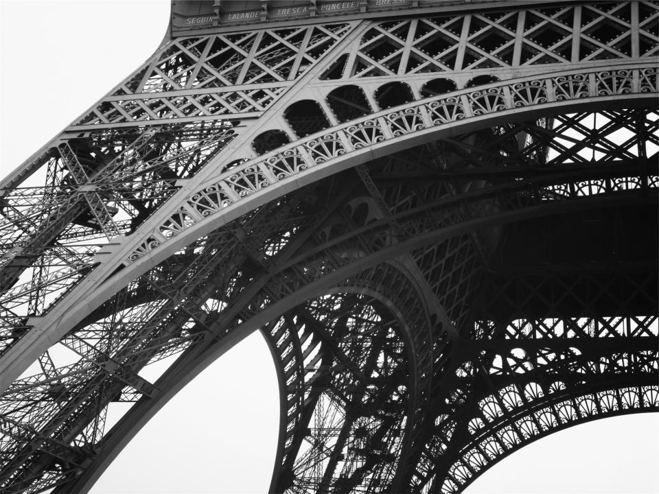 EiffelTower blackandwhite architecture 