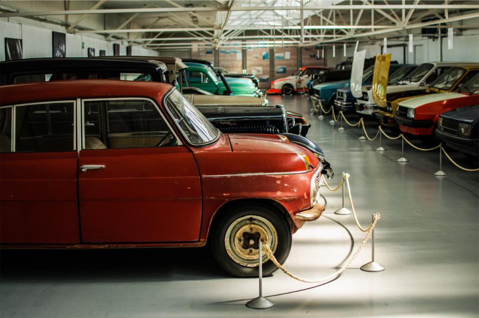 vintage garage classic cars automotive 