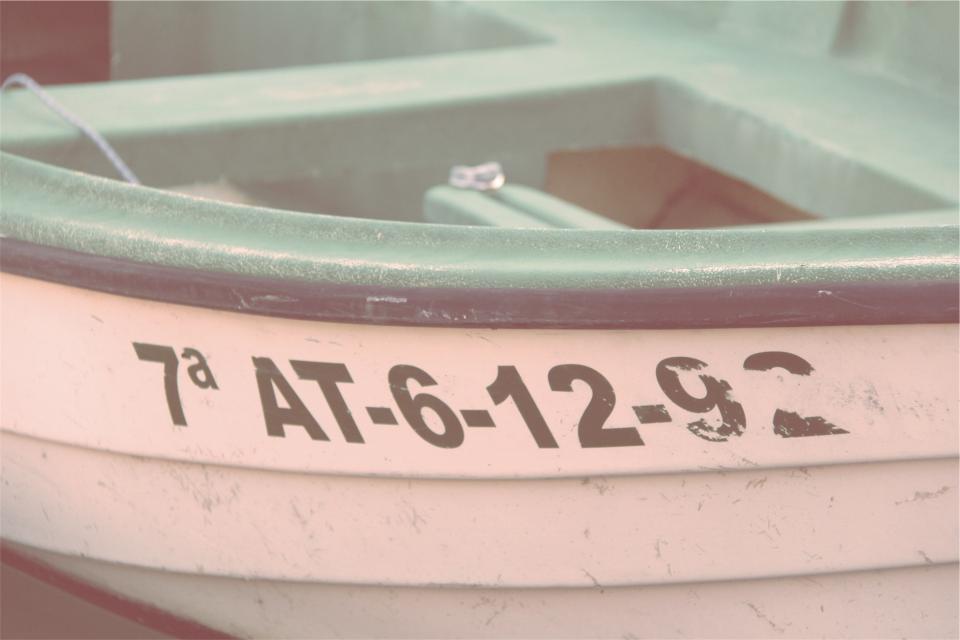 numbers letters boat 