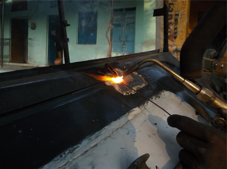 work welding torch repair labour industrial flame 
