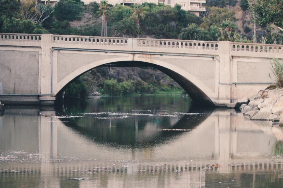 water refleciton Bridge 