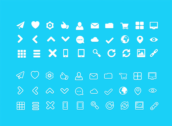 white psd web unique ui elements ui stylish set quality pack original new modern line icons interface icons hi-res HD glyph icons glyph fresh free download free Faticons elements download detailed design creative clean 