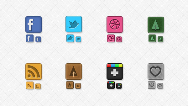 web vector unique ui elements twitter stylish square social media icons social icons set social set RSS Google+ rounded quality psd pack original new networking interface illustrator icons high quality hi-res HD graphic fresh free download free Forrst Facebook elements dribbble download detailed design creative 