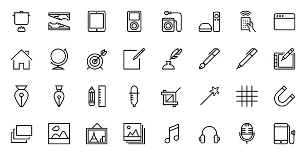 100 Perfectly Drawn Streamline Icons Vector Pack