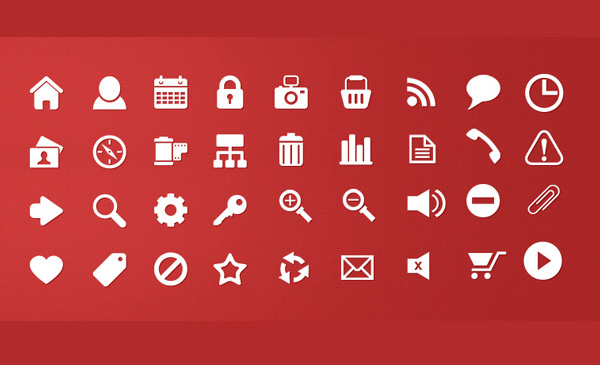 36 Web Designer Mixed Icons Set