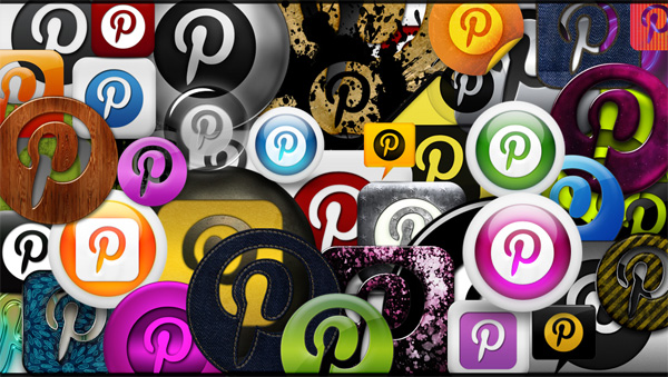 140 New Pinterest Social Media Icons Pack