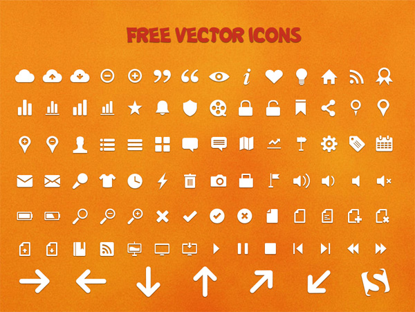 99 Web and Mobile PSD Vector Icons Pack