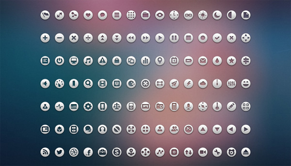 105 Perfect Round Loop Icons Pack