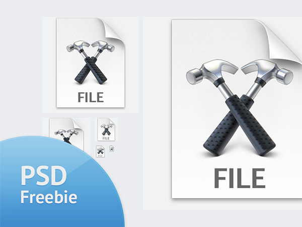 OS X Document Hammers Icon