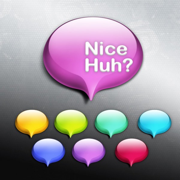 web elements web 2.0 stylish speech bubble psd source psd free photoshop source files photoshop resources icons graphics pack graphic glossy bubble glossy free psd chat bubbles chat bubble bubble 