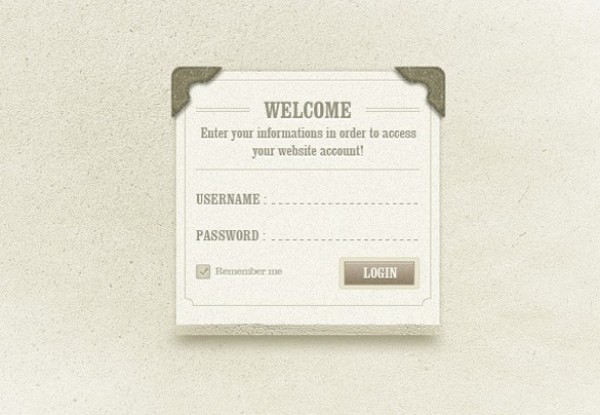 web unique ui elements ui textured tabs stylish quality psd panel original new natural modern login interface hi-res HD fresh free download free form field elements download detailed design creative clean box admin panel admin 