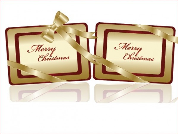 web vector unique ui elements stylish satin ribbons quality original new merry christmas interface illustrator high quality hi-res HD graphic gold fresh free download free elements download detailed design creative christmas card 