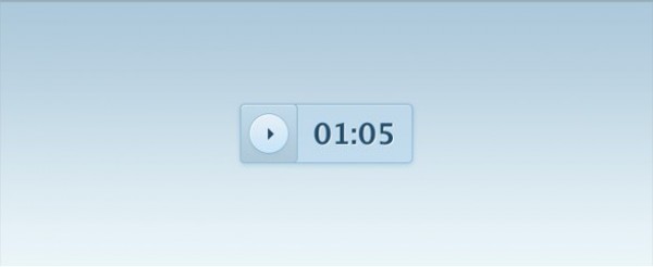 web unique ui elements ui timer button timer stylish simple quality original new modern interface hi-res HD fresh free download free elements download detailed design creative clean button blue 