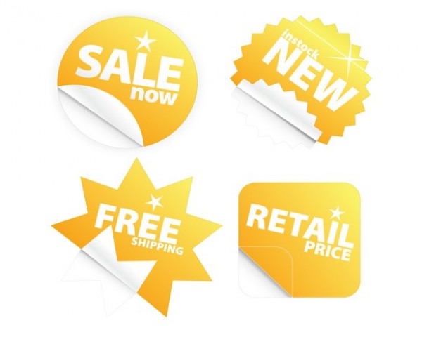 yellow stickers yellow web vector unique ui elements stylish stickers sales stickers sale now retail price quality original new labels interface in stock now illustrator high quality hi-res HD graphic fresh free shipping free download free elements download detailed design creative 