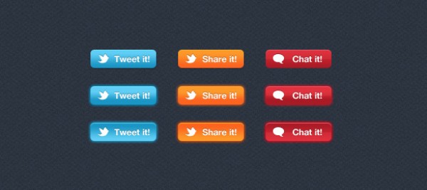 user interface unique ui twitter tweet it source files small share resources red psd Photoshop orange minimalistic interesting free ui elements free psd Free icons free buttons elements clean buttons blue appealing 
