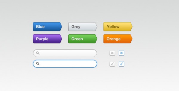 yellow user interface elements ui sharp red psd proffesional Photoshop orange green free downloads compact clean buttons blue 2.0 web 