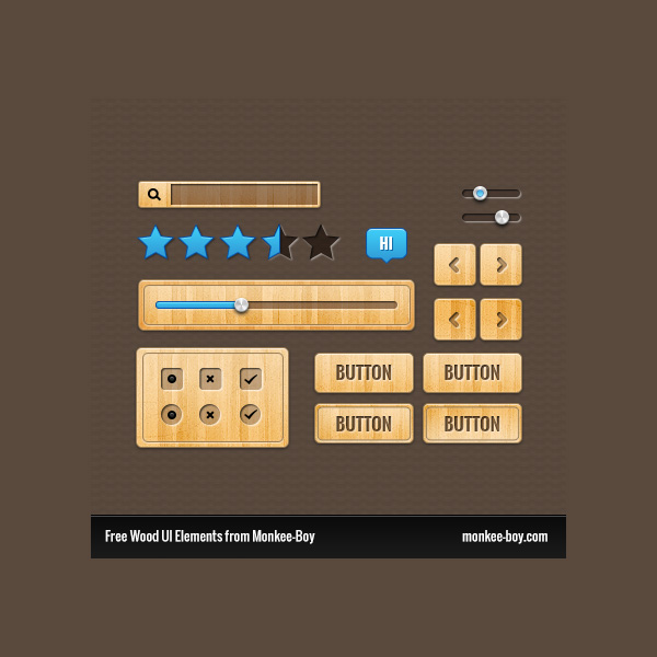 wooden ui kit wooden ui wooden wood ui wood web unique ui set ui kit ui elements kit ui elements ui tooltip stylish star rating slider search field quality psd progress bar original new modern interface hi-res HD fresh free download free forward/back buttons elements download detailed design creative clean checkboxes buttons 