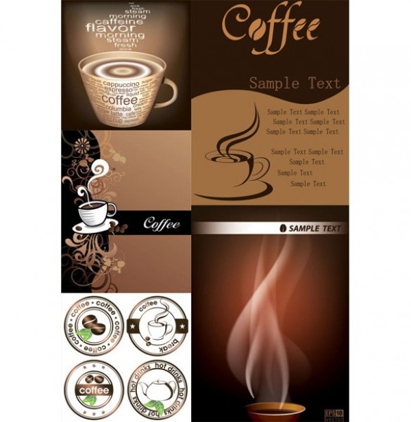web vector unique ui elements stylish sticker quality original new label interface illustrator high quality hi-res HD graphic fresh free download free elements download detailed design creative coffee theme coffee cup coffee cappuccino banner background aroma 