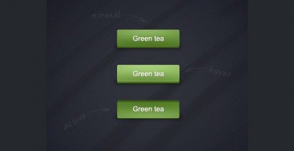 web unique ui elements ui stylish states simple quality original normal new modern interface hover hi-res HD green tea green button green fresh free download free elements download detailed design creative clean buttons active 