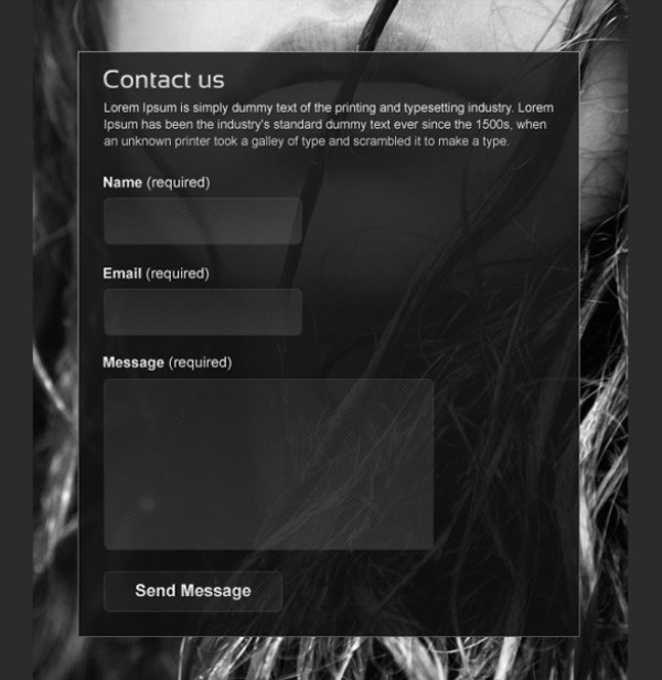 web unique ui elements ui transparent stylish quality psd original new modern interface hi-res HD fresh free download free field elements download detailed design dark creative contact form contact clean box 