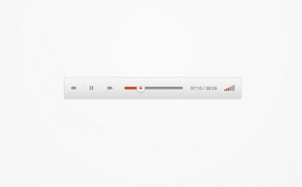 web unique ui elements ui stylish simple redesign quality original new modern interface hi-res HD grey gray google audio player fresh free download free elements download detailed design creative clean audio player 