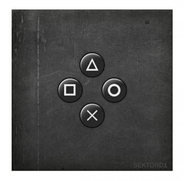 web unique ui elements ui stylish set round quality psd ps buttons PS playstation controller buttons playstation buttons Playstation original new modern interface hi-res HD glossy fresh free download free elements download detailed design creative controller buttons clean black 