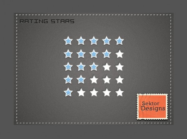 white web unique ui elements ui stylish star rating set rating stars quality psd original new modern interface hi-res HD fresh free download free elements download detailed design creative clean blue 