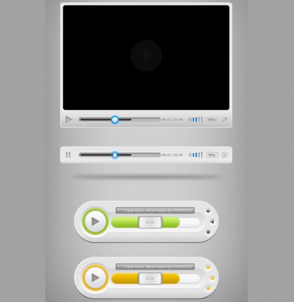 web unique ui elements ui stylish simple quality player original new music player music modern media player interface hi-res HD fresh free download free elements download detailed design creative clean  