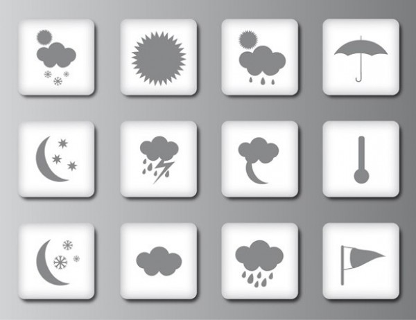 web weather buttons weather vector unique ui elements stylish set quality original new interface illustrator icons high quality hi-res HD grey gray graphic fresh free download free EPS elements download detailed design creative climate buttons 