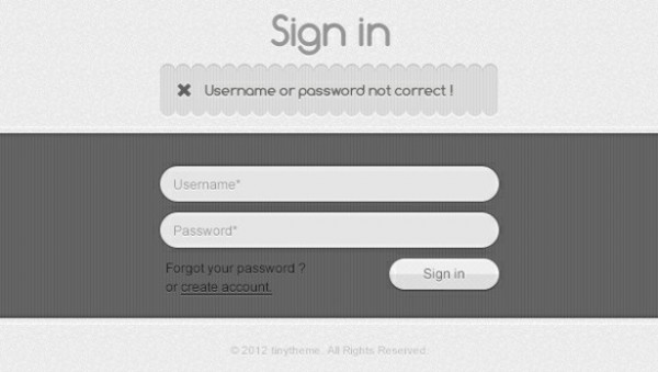web unique ui elements ui textured stylish signin form sign-in quality psd panel original notification new modern login form login interface hi-res HD grey fresh free download free form elements download detailed design creative clean box 