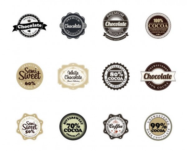 web vintage vector unique ui elements stylish star set ribbon quality premium pack original new labels interface illustrator high quality hi-res HD graphic fresh free download free EPS elements download detailed design creative coffee cocoa chocolate banners 100% 