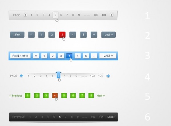 web unique ui elements ui stylish styles simple set quality pagination original new modern interface hi-res HD fresh free download free elements download detailed design creative clean buttons bar 