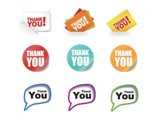 web vector unique ui elements thank you sticker thank you stylish stickers set quality original new interface illustrator high quality hi-res HD graphic fresh free download free elements download detailed design creative 