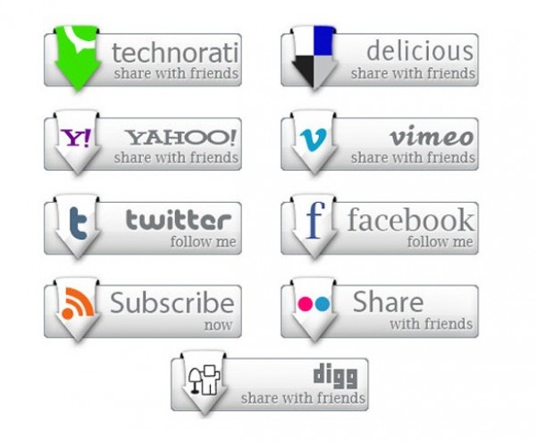 white web unique ui elements ui tags stylish social media social buttons simple quality original new networking modern logo interface hi-res HD fresh free download free elements download detailed design creative clean buttons bookmarking 