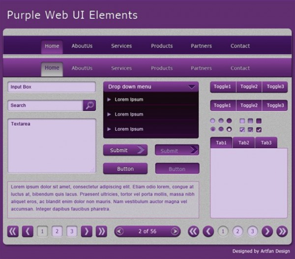 web unique ui kit ui elements ui toggle tab stylish sliders simple search quality purple psd elements psd pagination original new navigation modern menu kit interface input hi-res HD fresh free download free forms elements dropdown download detailed design creative clean buttons 