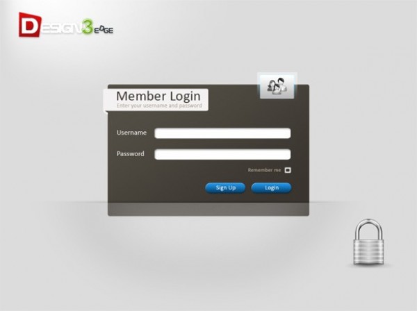 web unique ui elements ui stylish simple signup sign up quality psd original new modern login form login log-in interface hi-res HD fresh free download free form elements download detailed design creative clean 