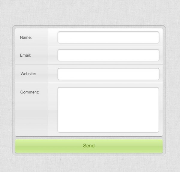 web unique ui elements ui stylish quality psd original new modern light interface hi-res HD grey fresh free download free field elements download detailed design creative comment form comment clean button box 