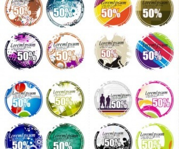 web vector unique ui elements tags stylish stickers sale stickers sale round retro quality original online store new labels interface illustrator high quality hi-res HD grungy grunge graphic fresh free download free elements download discount detailed design creative 